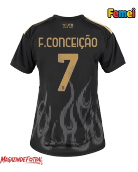 Juventus Francisco Conceicao #7 Tricou Fotbal Replică 2026-27 Femei Treilea Juventus Francisco Conceicao #7 Tricou Fotbal Replică 2026-27 Femei Treilea